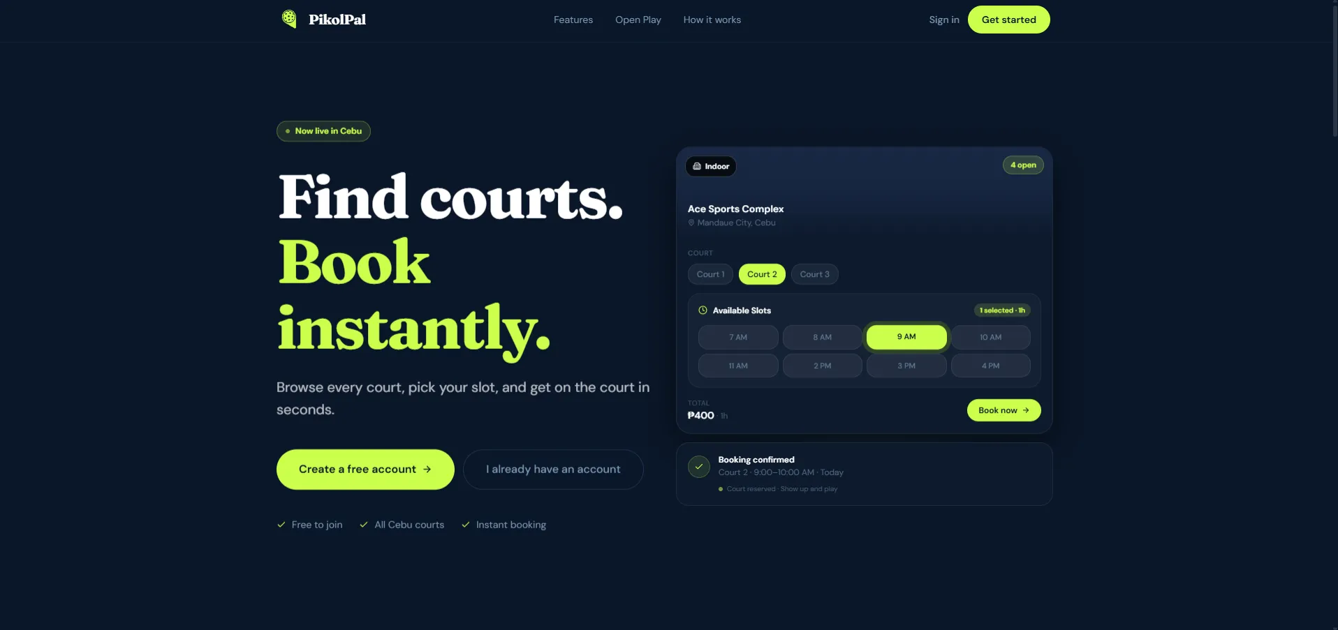 PikolPal landing page